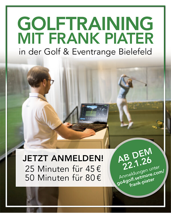 Golftraining mit Frank Piater