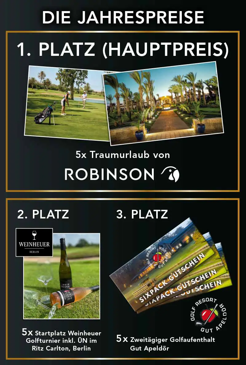 Golf House INDOOR SERIES - Jahrespreise