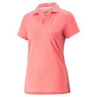 Puma Cloudspun Coast Halbarm Polo orange Puma Cloudspun Coast Halbarm Polo orange