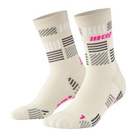 CEP The Run Limited 2024.2 Compression Socks Mid Cut Women ecru CEP The Run Limited 2024.2 Compression Socks Mid Cut Women ecru