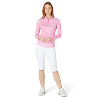 Callaway Stencil Floral Sun Protection Top Stretch Unterzieher pink Callaway Stencil Floral Sun Protection Top Stretch Unterzieher pink