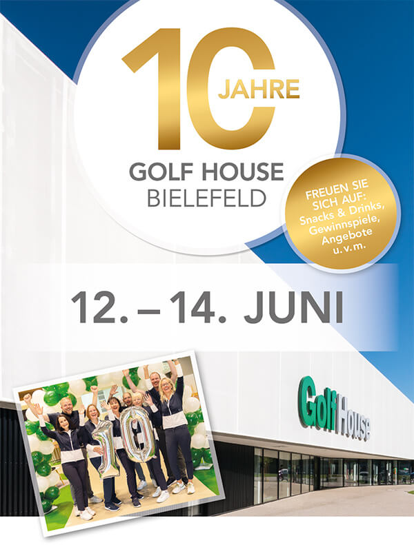 10 Jahre Golf House Bielefeld in der Potsdamer Straße