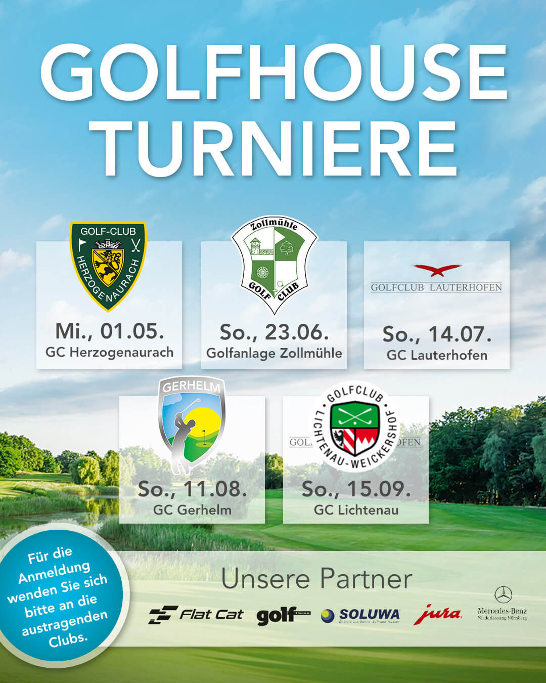 Golfhouse Turniere