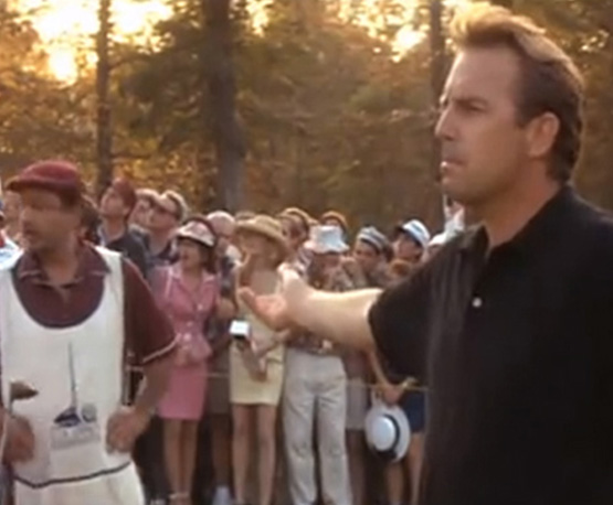 4) Die Agenten von PGA Tour Spielern verlangen viel Geld, damit ihre Schützlinge im Film einen Auftritt bekommen – aber McCord, der es anders geplant hatte, verhinderte dies mit einer feinen Idee