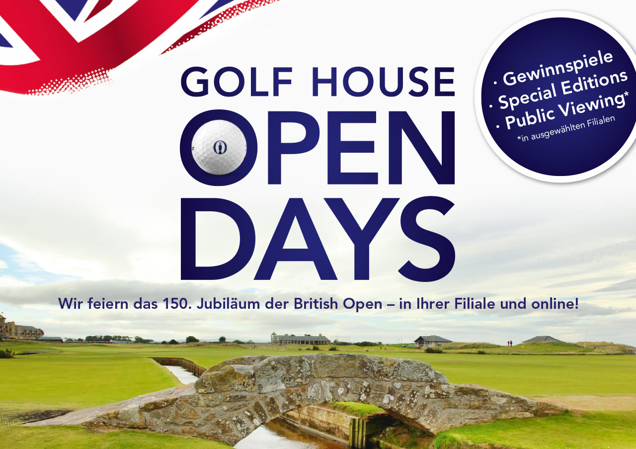 Golf House Open Days