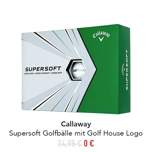 Callaway Supersoft Golfbälle mit Golf House Logo